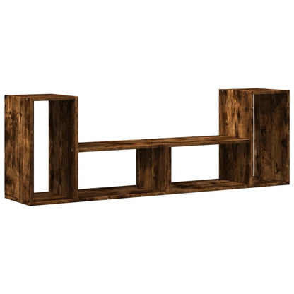 vidaXL TV Cabinet Smoked Oak 6