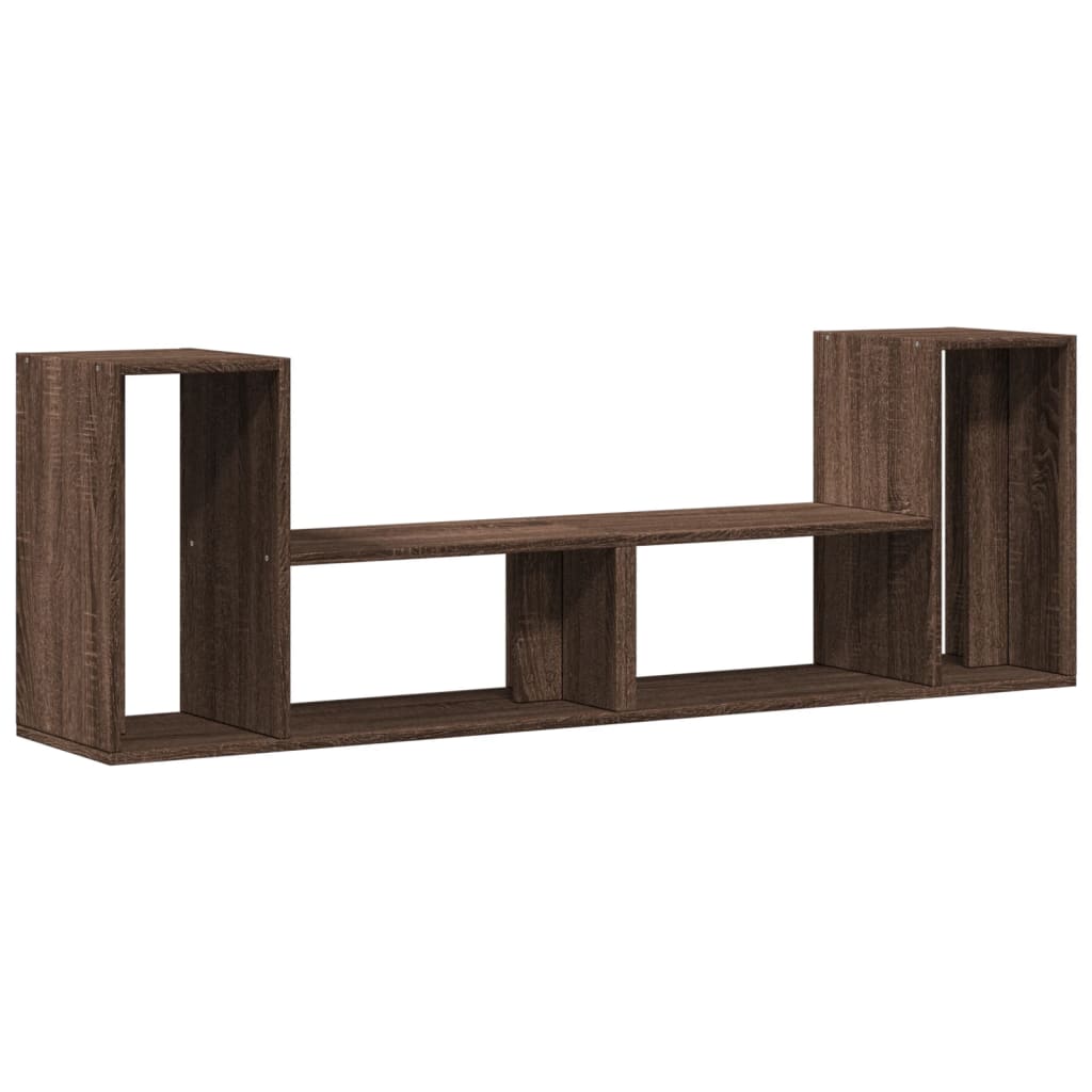 vidaXL TV Cabinet Brown Oak 2