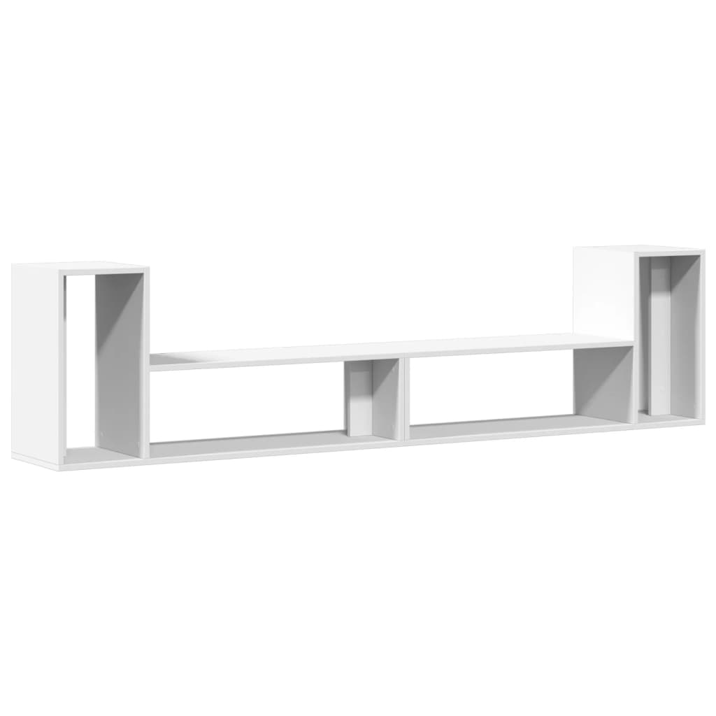 vidaXL TV Cabinet White 2