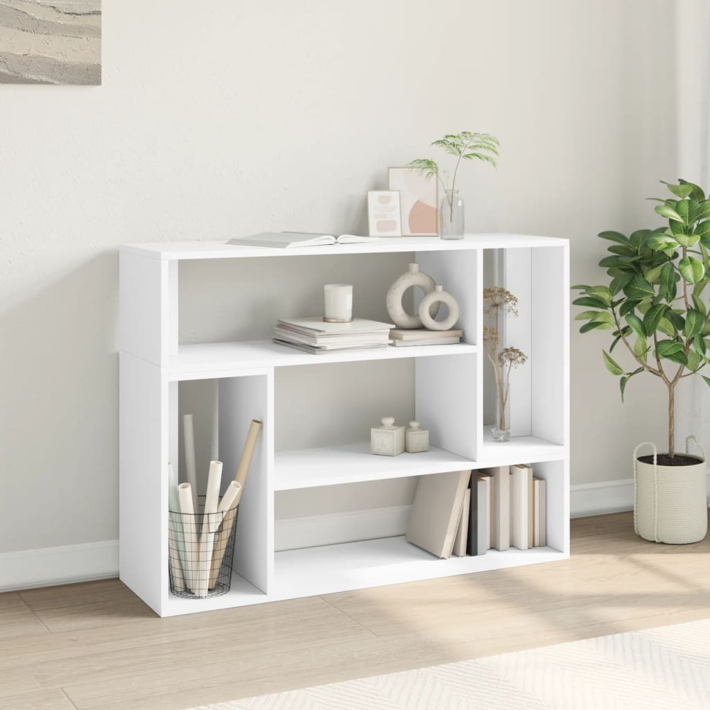 vidaXL TV Cabinet White 4