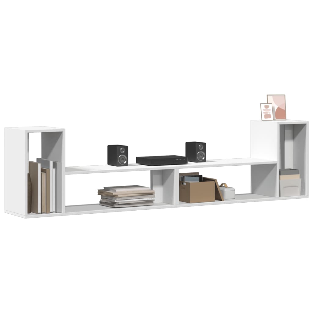 TV Cabinets 2 pcs 75x30x50 cm Engineered Wood White 100 cm