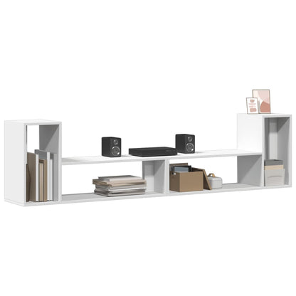 TV Cabinets 2 pcs 75x30x50 cm Engineered Wood White 100 cm