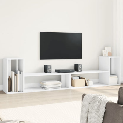 vidaXL TV Cabinet White 1