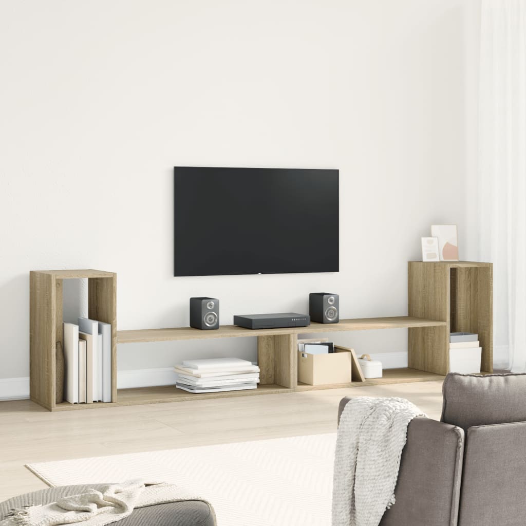 vidaXL TV Cabinet Sonoma Oak 3