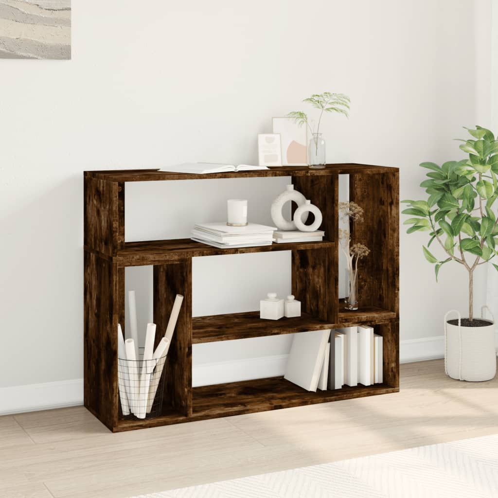 vidaXL TV Cabinet Smoked Oak 4