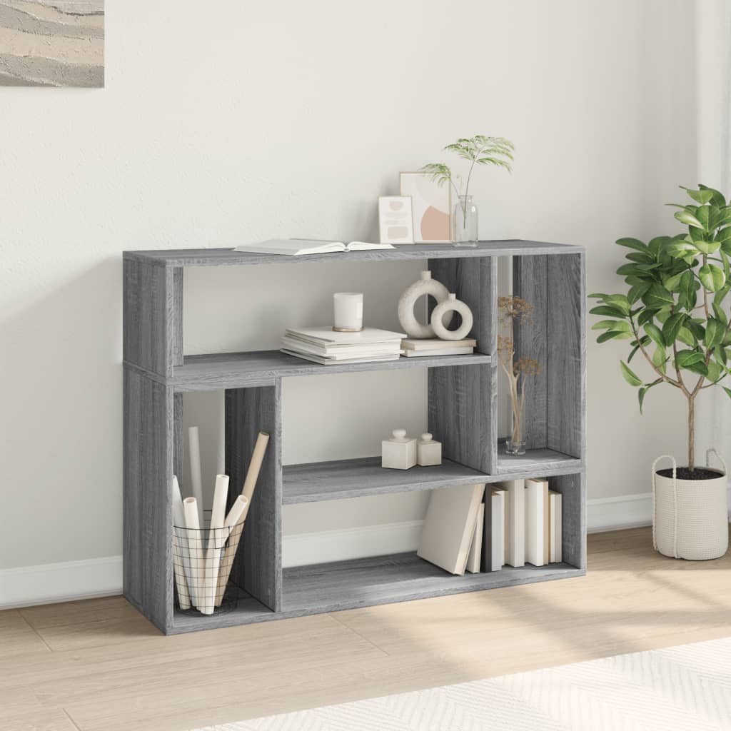 vidaXL TV Cabinet Grey Sonoma 4
