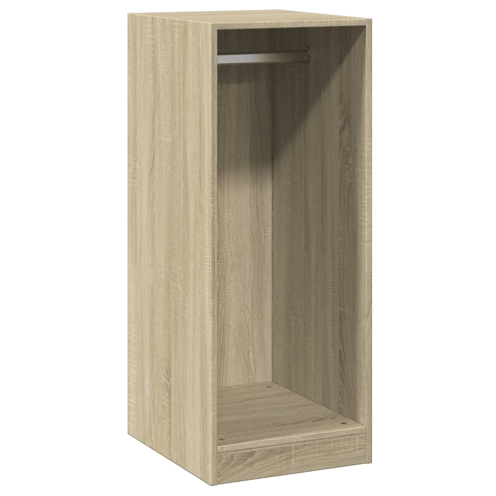 vidaXL Wardrobe Sonoma Oak 48x41x102 cm Engineered Wood 2