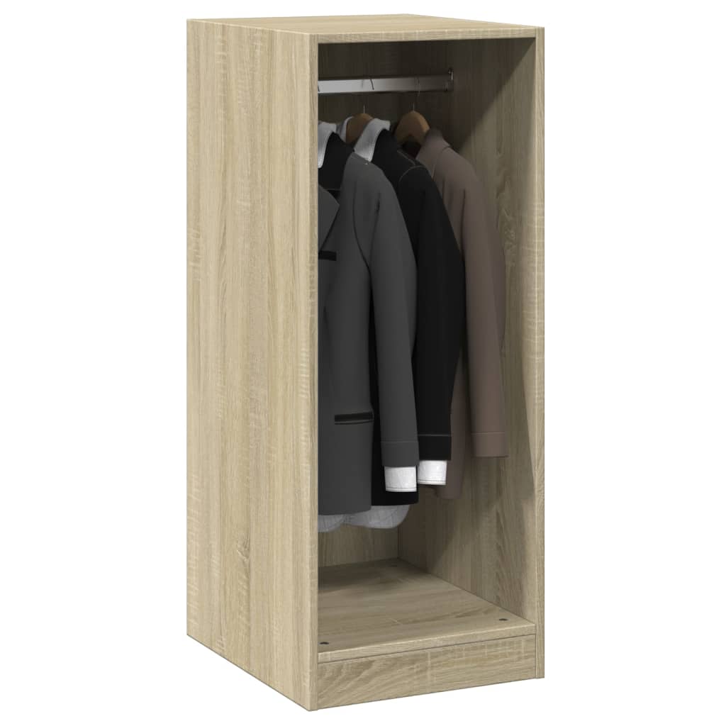vidaXL Wardrobe Sonoma Oak 48x41x102 cm Engineered Wood 4