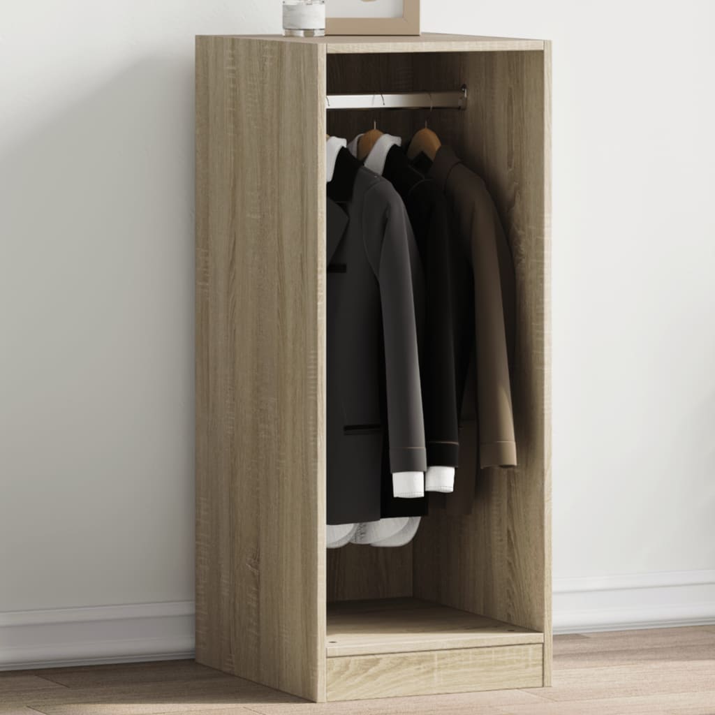 vidaXL Wardrobe Sonoma Oak 48x41x102 cm Engineered Wood 1