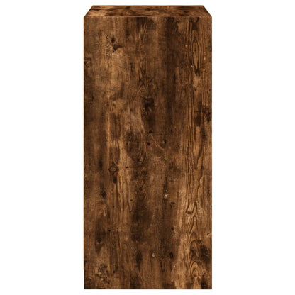 vidaXL Wardrobe Smoked Oak 48x41x102 cm Engineered Wood 6
