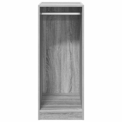 vidaXL Wardrobe Grey Sonoma 48x41x102 cm Engineered Wood 5