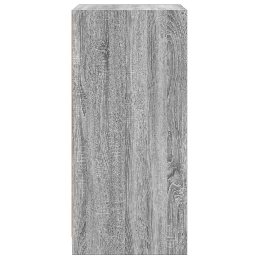 vidaXL Wardrobe Grey Sonoma 48x41x102 cm Engineered Wood 6