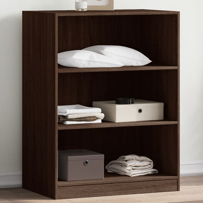 Wardrobe Engineered Wood without Rod in Brown Oak