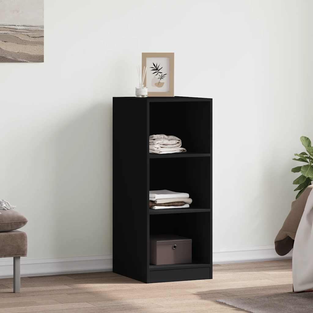 vidaXL Wardrobe Black 48x41x102 cm Engineered Wood 3
