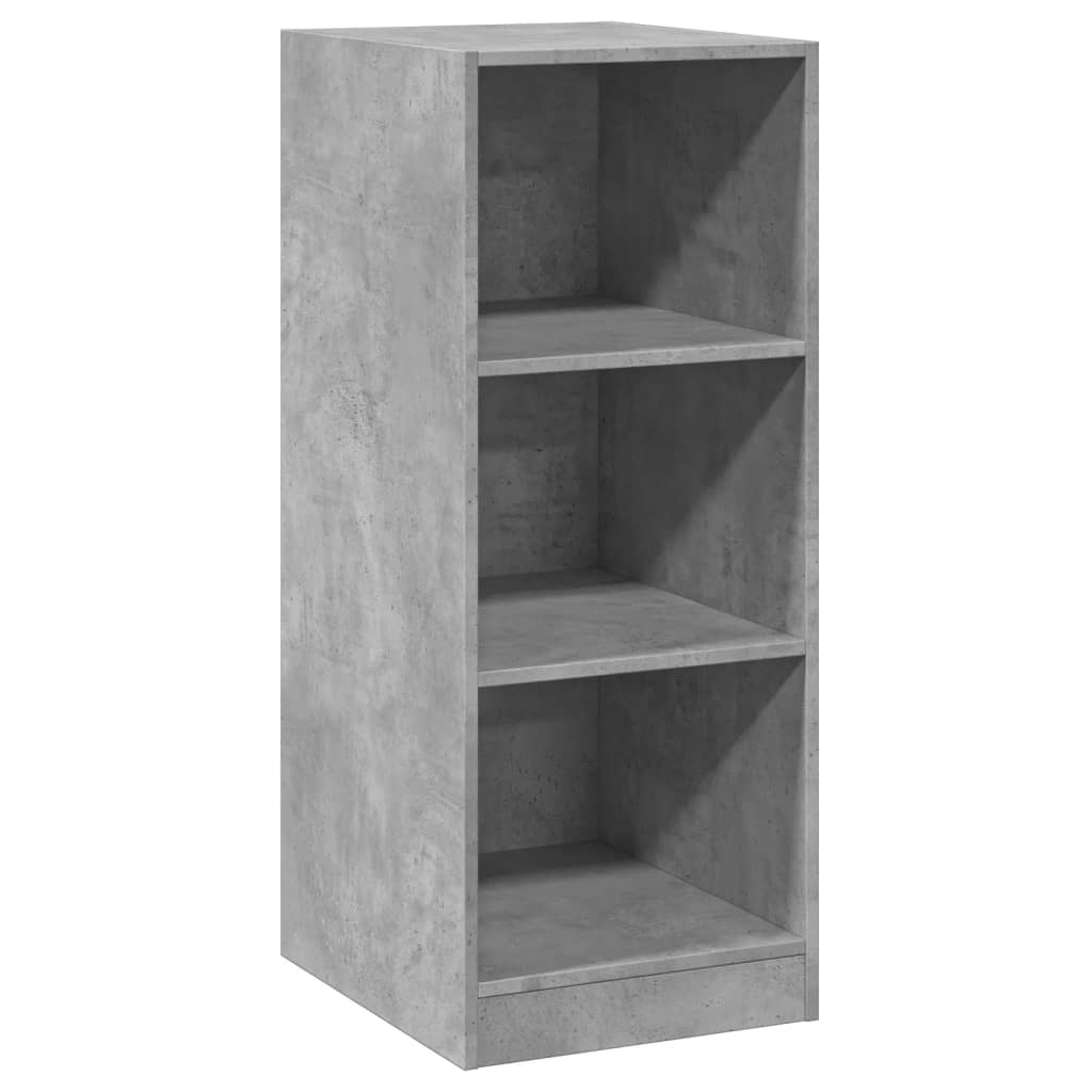 vidaXL Wardrobe Concrete Grey 48x41x102 cm Engineered Wood 2