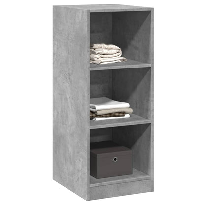 vidaXL Wardrobe Concrete Grey 48x41x102 cm Engineered Wood 4