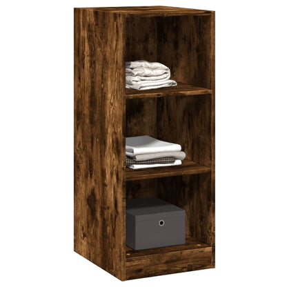 vidaXL Wardrobe Smoked Oak 48x41x102 cm Engineered Wood 4