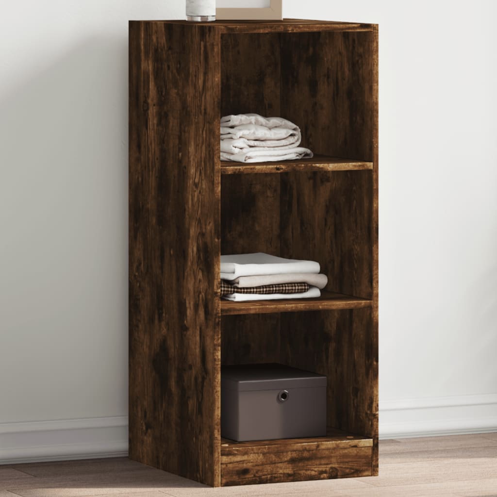 vidaXL Wardrobe Smoked Oak 48x41x102 cm Engineered Wood 1