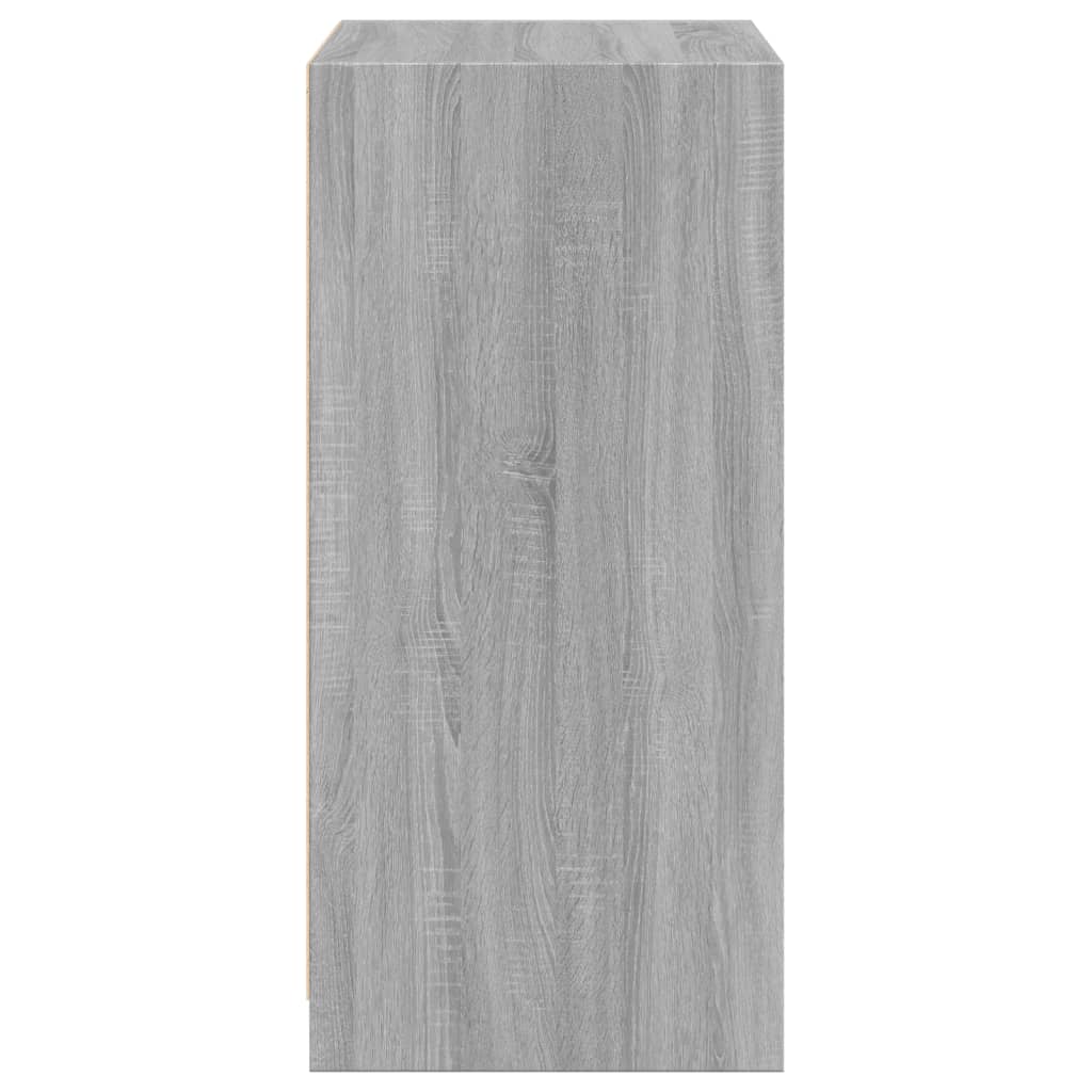 vidaXL Wardrobe Grey Sonoma 48x41x102 cm Engineered Wood 6