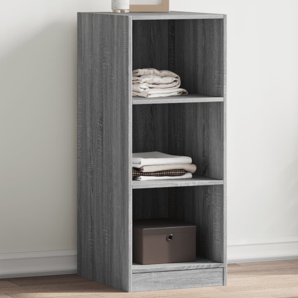 vidaXL Wardrobe Grey Sonoma 48x41x102 cm Engineered Wood 1