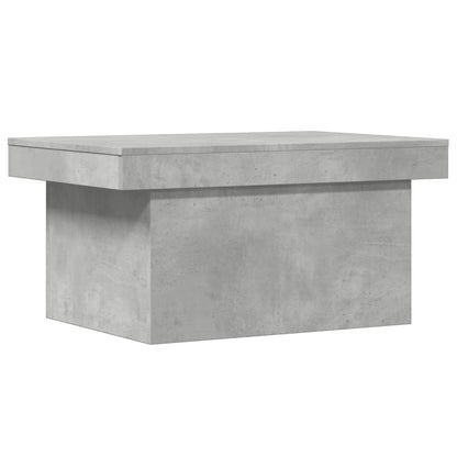 Coffee Table Concrete Grey Engineered Wood