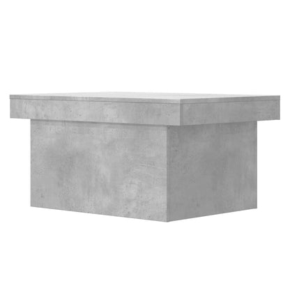 Coffee Table Concrete Grey Engineered Wood
