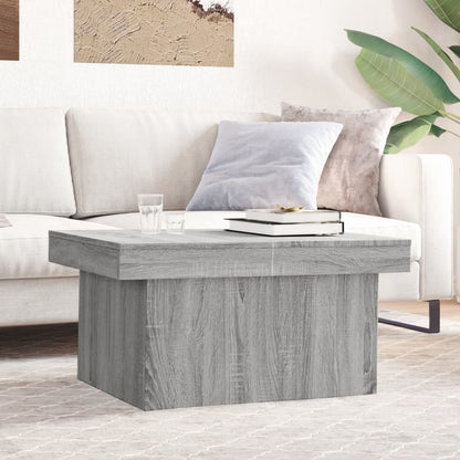 vidaXL Coffee Table Grey Sonoma 80x55x40 cm Engineered Wood 1