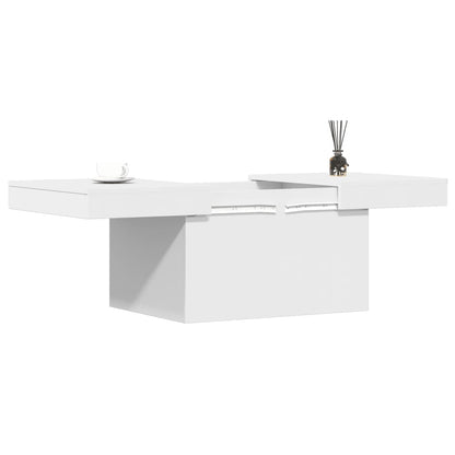 vidaXL Coffee Table White 100x55x40 cm Engineered Wood 4