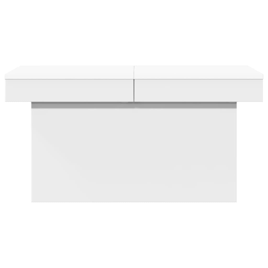 vidaXL Coffee Table White 100x55x40 cm Engineered Wood 5