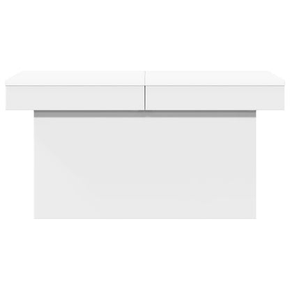 vidaXL Coffee Table White 100x55x40 cm Engineered Wood 5