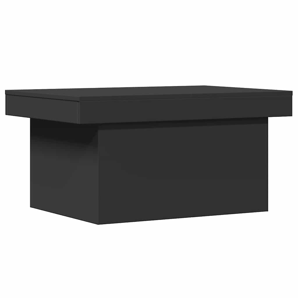 vidaXL Coffee Table Black 100x55x40 cm Engineered Wood 2