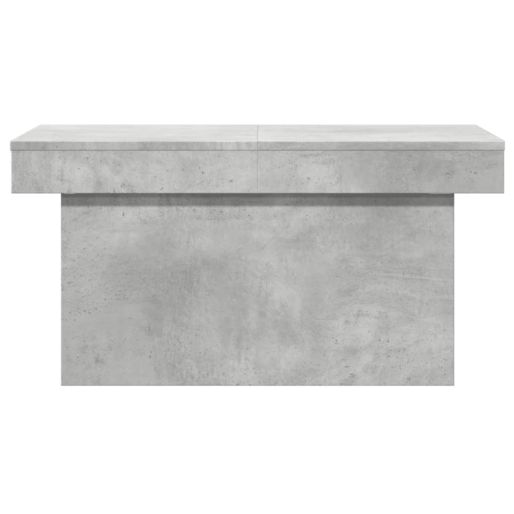 vidaXL Coffee Table Concrete Grey 100x55x40 cm Engineered Wood 5