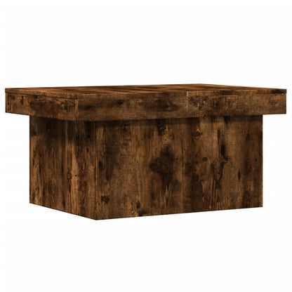 Coffee Table 100x55x40 cm Engineered Wood Smoked oak 100 cm