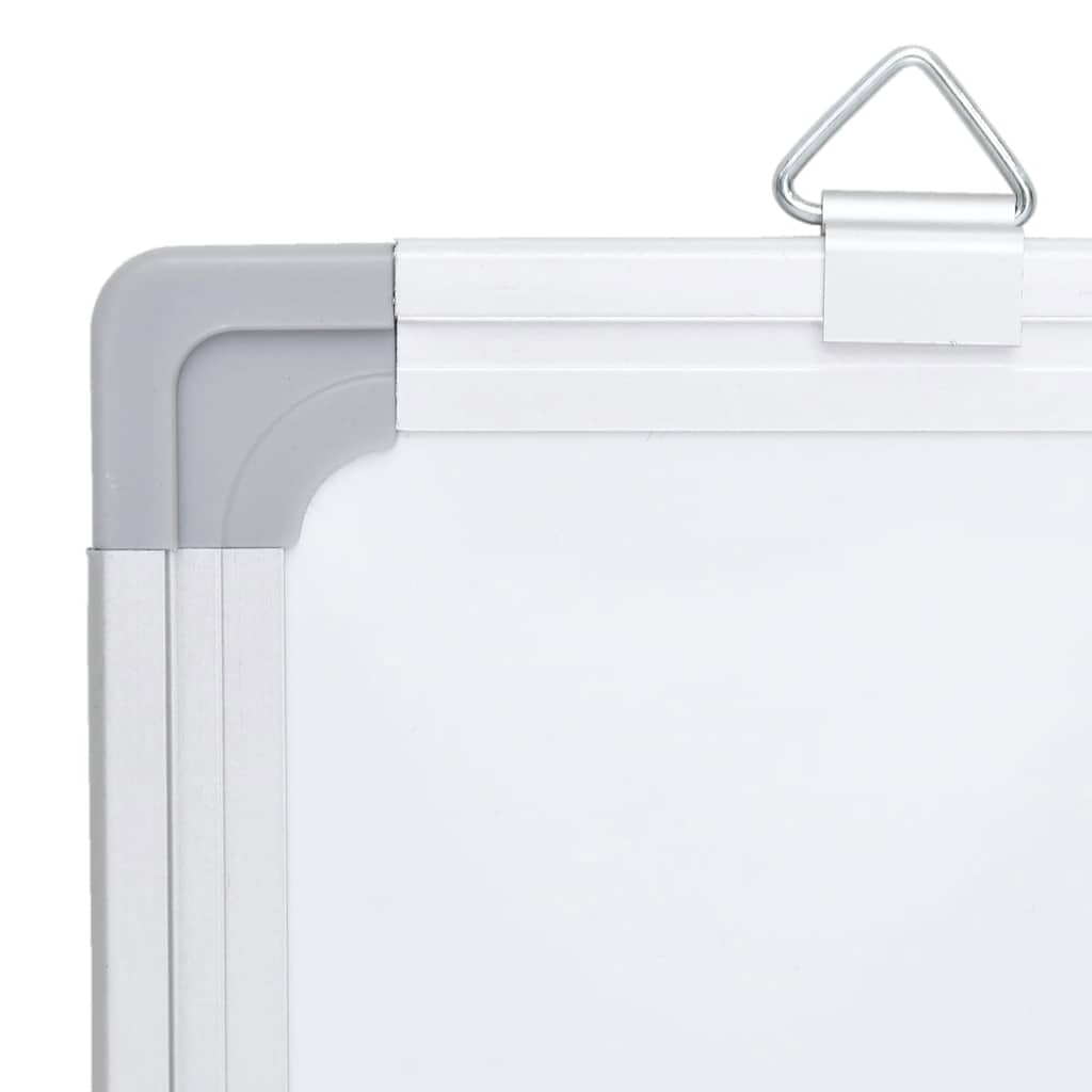 vidaXL Magnetic Whiteboard Foldable 150x80x1.7 cm Aluminium 5