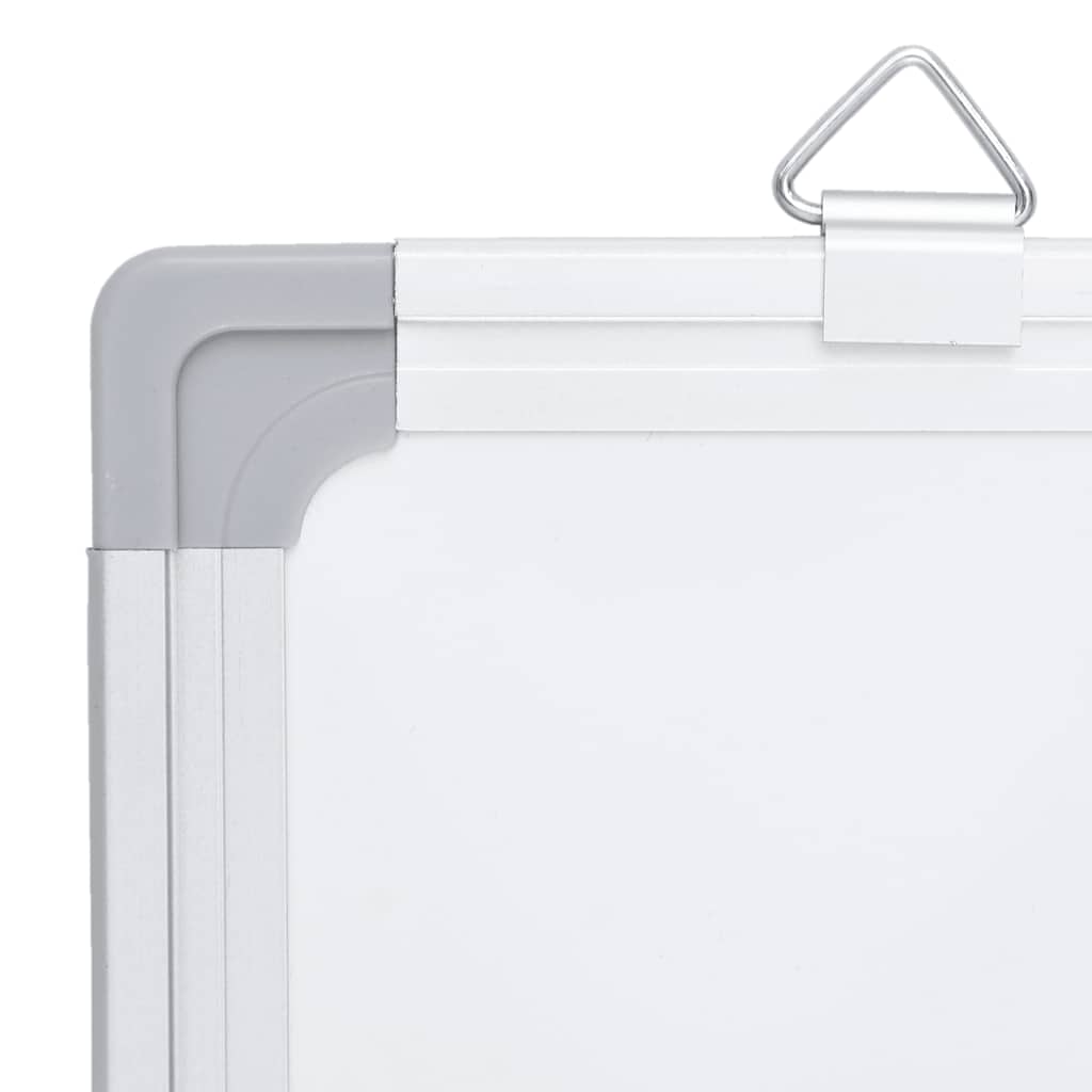 vidaXL Magnetic Whiteboard Foldable 150x100x1.7 cm Aluminium 5