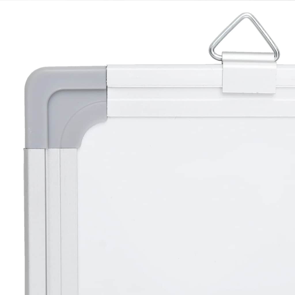 vidaXL Magnetic Whiteboard Foldable 160x60x1.7 cm Aluminium 5