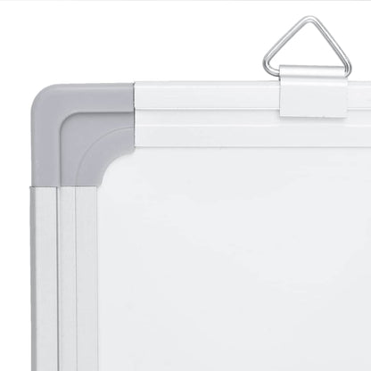 vidaXL Magnetic Whiteboard Foldable 200x60x1.7 cm Aluminium 5