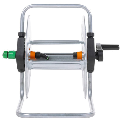 vidaXL Hose Reel Wall Mounted for 50 m 1/2" Hose Steel 3