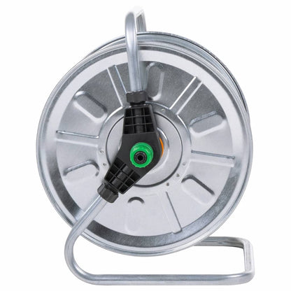 vidaXL Hose Reel Wall Mounted for 50 m 1/2" Hose Steel 4