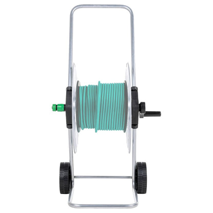 vidaXL Hose Reel Cart for 60 m 1/2" Hose Steel 2