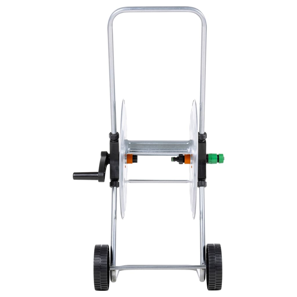 vidaXL Hose Reel Cart for 60 m 1/2" Hose Steel 5