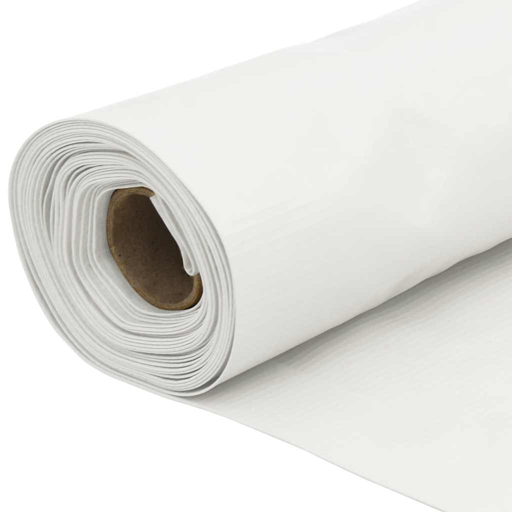 vidaXL Balcony Privacy Screen White 700x120 cm PVC 5