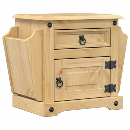 vidaXL Bedside Cabinet Corona 45x35x47.5 cm Solid Wood Pine 2