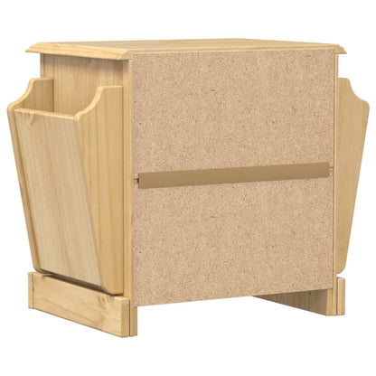 vidaXL Bedside Cabinet Corona 45x35x47.5 cm Solid Wood Pine 6