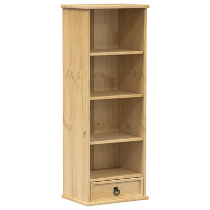 vidaXL CD Cabinet "Corona" 40x30x110 cm Solid Wood Pine 2