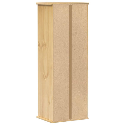 vidaXL CD Cabinet "Corona" 40x30x110 cm Solid Wood Pine 5