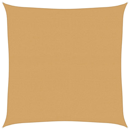 vidaXL Sunshade Sail 160 g/m² Square Sand 4.5x4.5 m HDPE 2