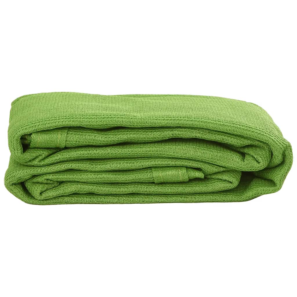 vidaXL Tent Carpet Light Green 400x600 cm HDPE 3