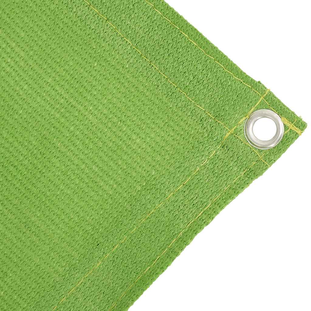 vidaXL Tent Carpet Light Green 400x600 cm HDPE 4