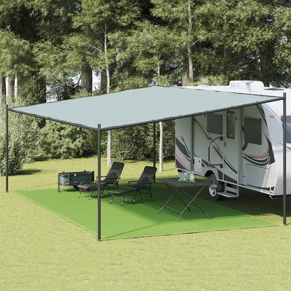 vidaXL Tent Carpet Light Green 400x600 cm HDPE 1